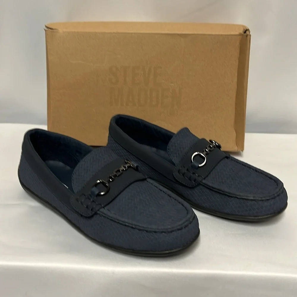 Steve Madden Big Boys BJustinn Moccasins, size 5